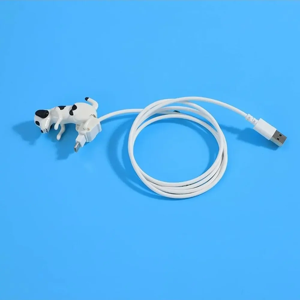 Funny Humping Dog Fast Charger USB Cable IPhone Android - C Type Plug Compatible